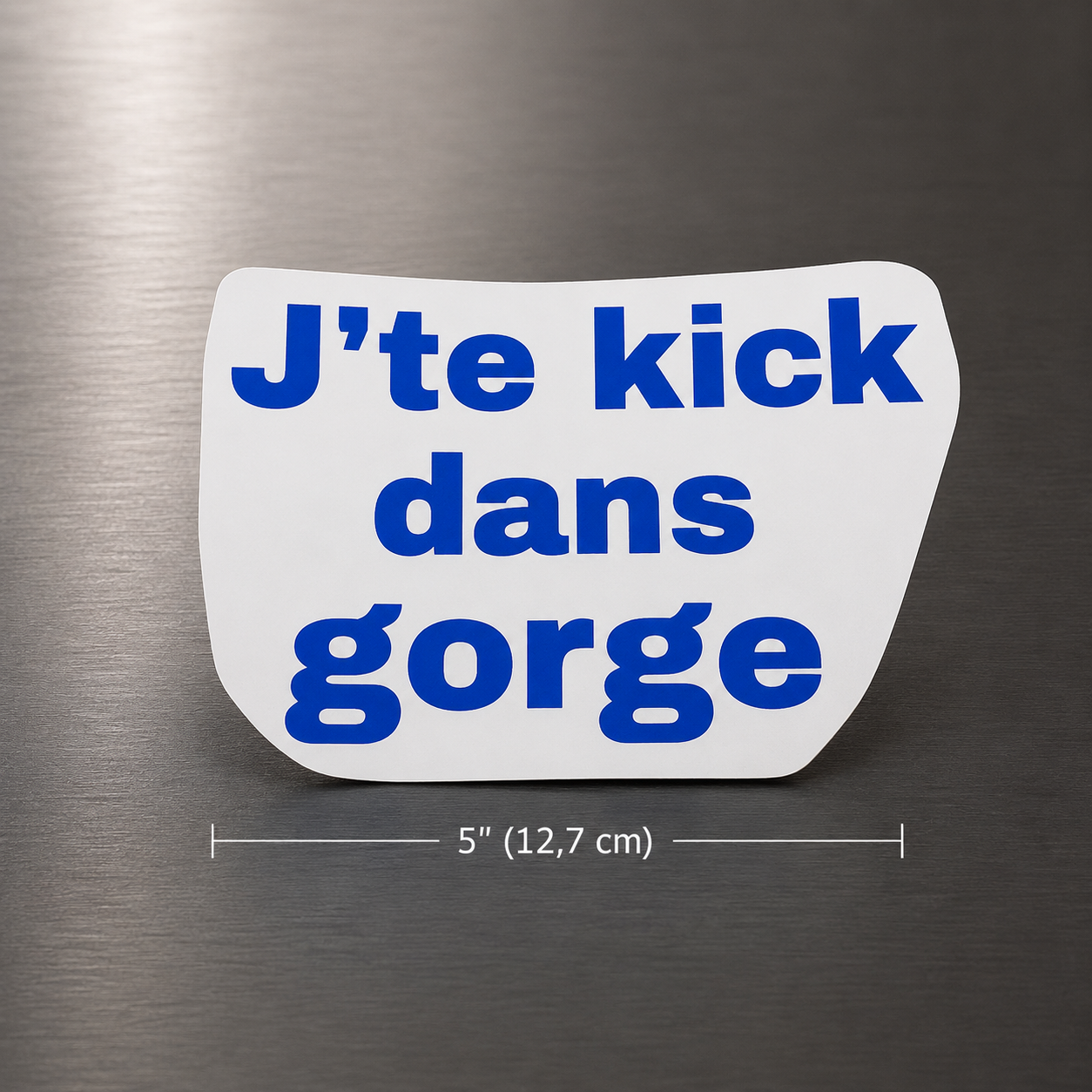 Jte kick dans gorge