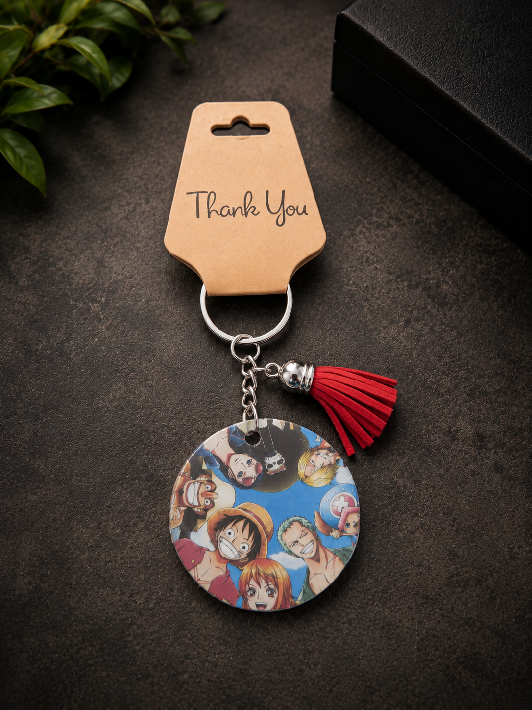 🏴‍☠️⚓ Porte-clés One Piece – Équipage du Chapeau de Paille