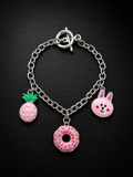 🍍🐰 Bracelet Charms Kawaii Gourmand 🍩💖