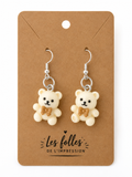 🧸Craquez pour ces adorables boucles d’oreilles ourson !🤎