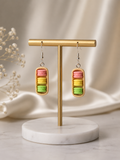 🍬 Boucles d'oreilles Macarons Pastel🍬